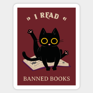 I read banned books Sticker